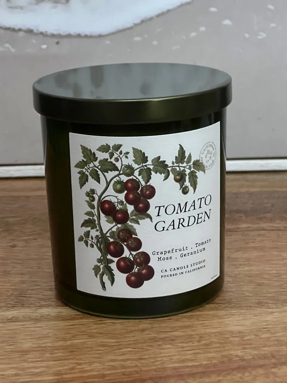 Heirloom Tomato Garden Candle